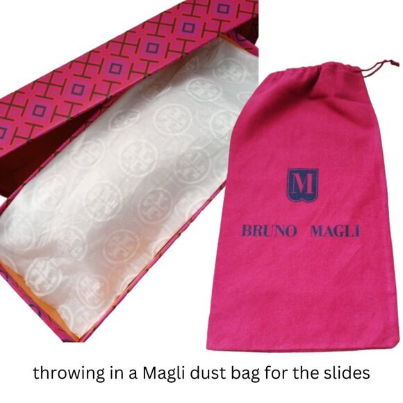 TORY BURCH EVERLY BLACK LEATHER HARDWARE LOGO W/BOX DUSTBAG SANDALS SLIDES 8 - Picture 8 of 9